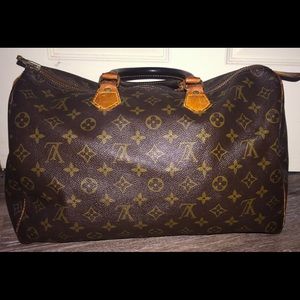 Authentic Vintage Louis Vuitton Speedy 35